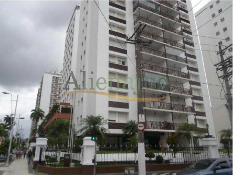 Apart. 3 dorms c/ área privativa de 156m² situado a Av. Vicente de Carvalho - Gonzaga - Santos/SP