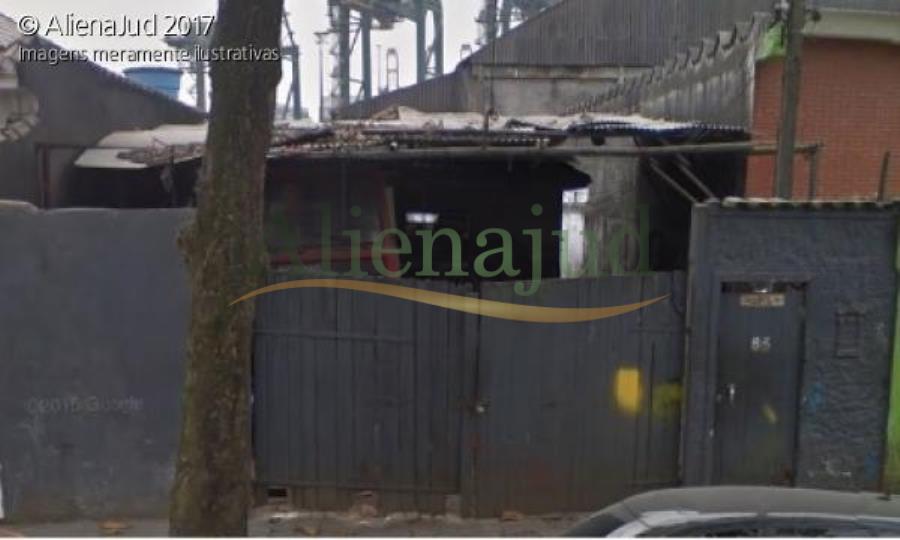 DIREITOS - 50% do Terreno c/ área total de 297m² situado a Rua Otávio Correa - Estuário - Santos/SP