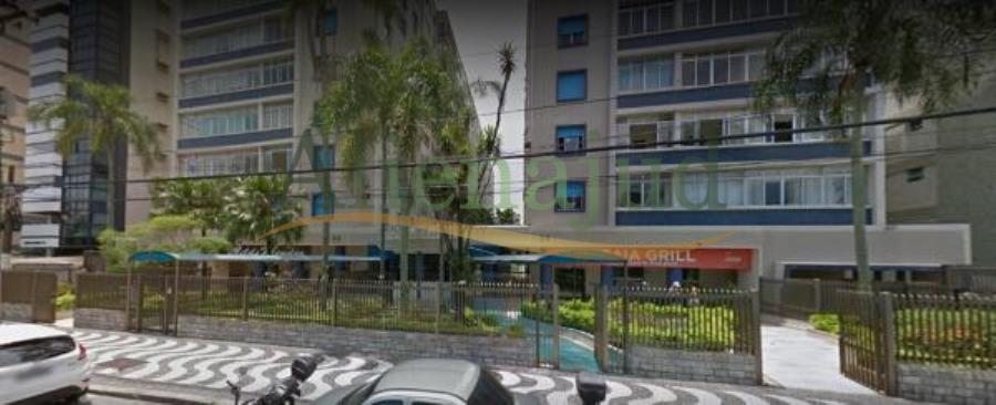 DIREITOS - Apart. 1 dorm. c/ área de 44m² situado a Av. Bartolomeu de Gusmão - Aparecida - Santos/SP