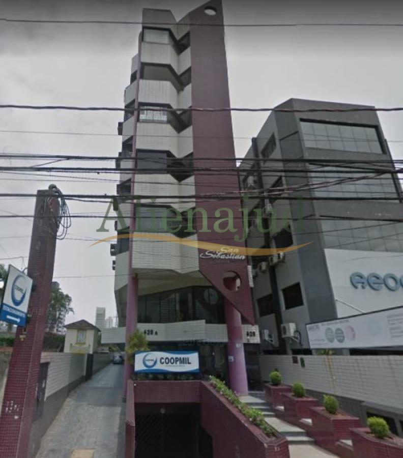 Conjunto Comercial c/ área útil de 109m² situado a Av. Conselheiro Nébias - Boqueirão - Santos/SP
