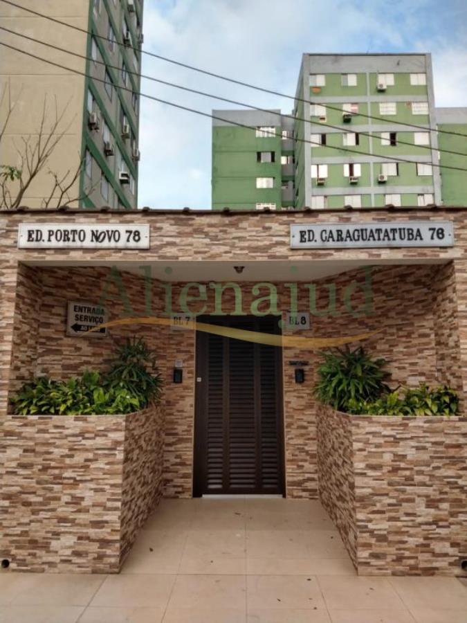 DIREITOS - Apart. c/ área útil de 57m² situado a Av. Martins Fontes - Saboó - Santos/SP
