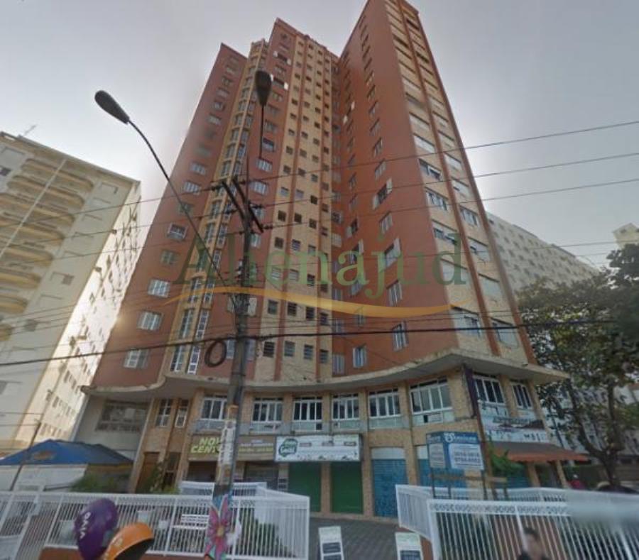 Apart. 1 dorm. c/ área própria de 34m² situado a Rua Jacob Emerick - Centro - São Vicente/SP