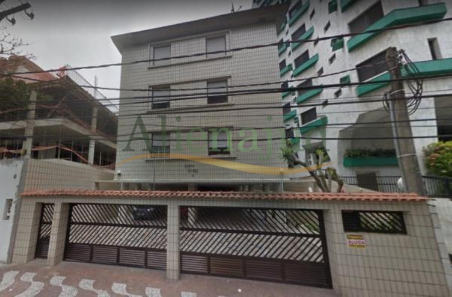 Apart. 2 dorms c/ área útil de 63m² situado a Rua Voluntários Santistas - Boqueirão - Santos/SP