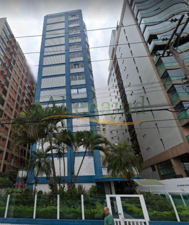Apart. 1 dorm. c/ área útil de 43,83 m² situado na Av. Bartholomeu de Gusmão em Santos/SP